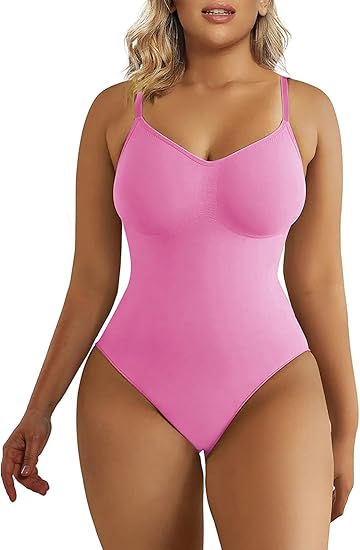 SHAPERX Women's Seamless Shapewear Body Suit