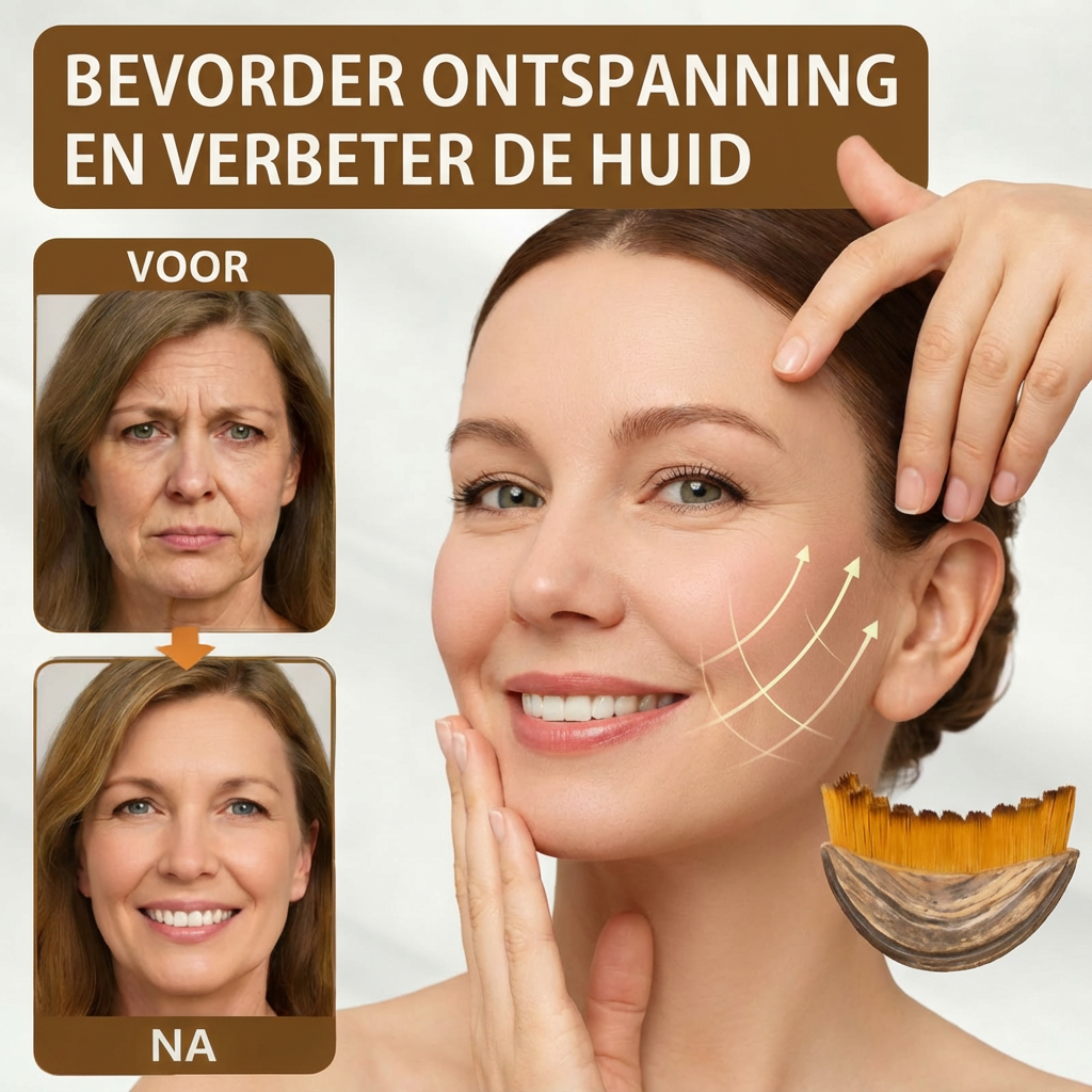 Acurea Lymfatische Sculpt Borstel™ Instant een strakker gezicht zonder Face Lift in 5 minuten